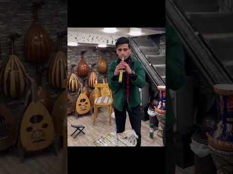 1PC Professional Zaki Kheshan Mijwiz Flute Authentic Arabic Double Reed Pipe Traditional Middle Eastern Musical