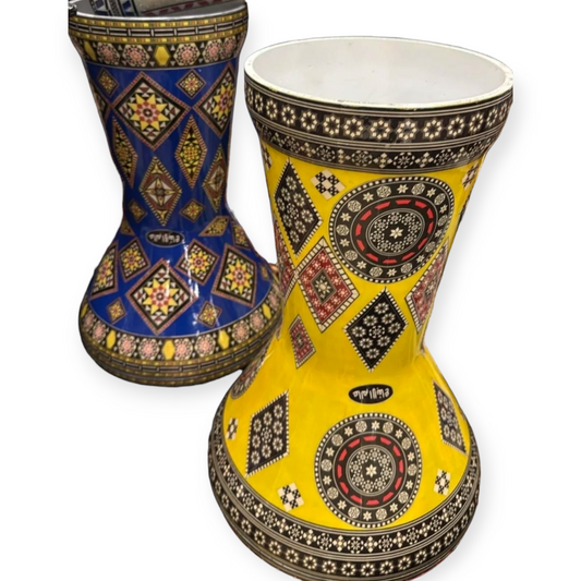1PC Syrian Darbuka Drum Doumbek Aluminum Tabla Professional Percussion Instrumen