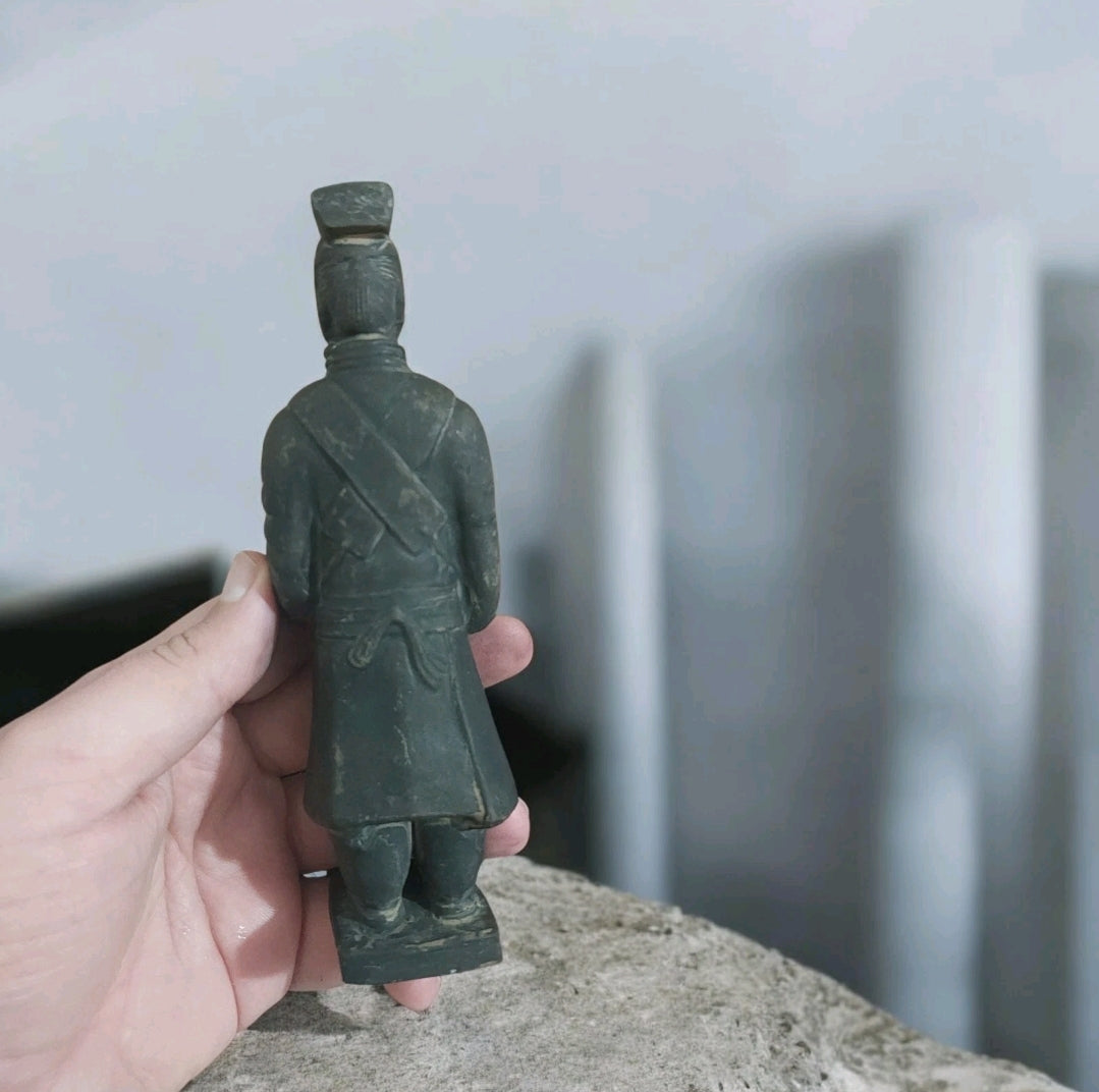 Chinese Terracotta Warrior Soldier Statue Qin Dynasty Army Figurine Art