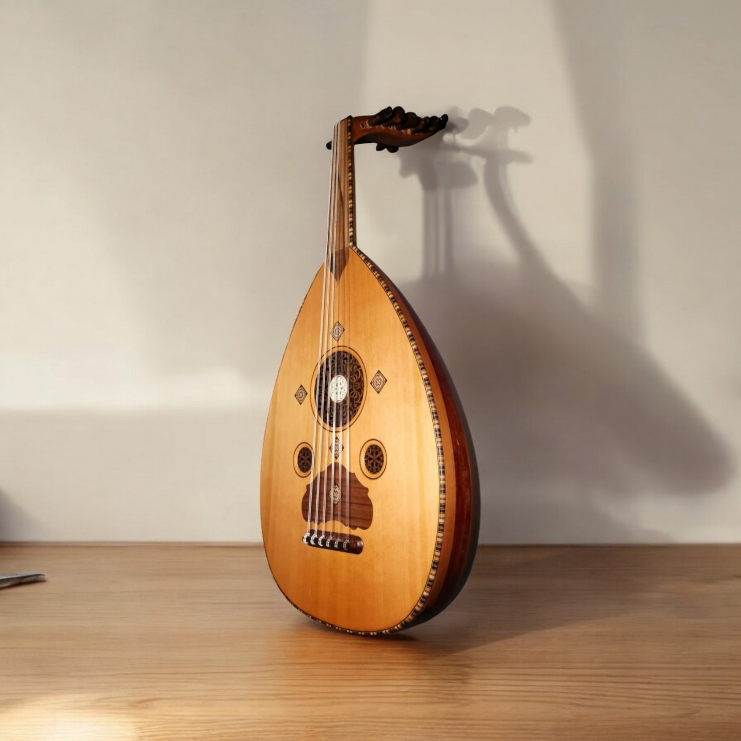 Zeryab Nahat Style Arabic Oud Handmade Professional Musical Instrument