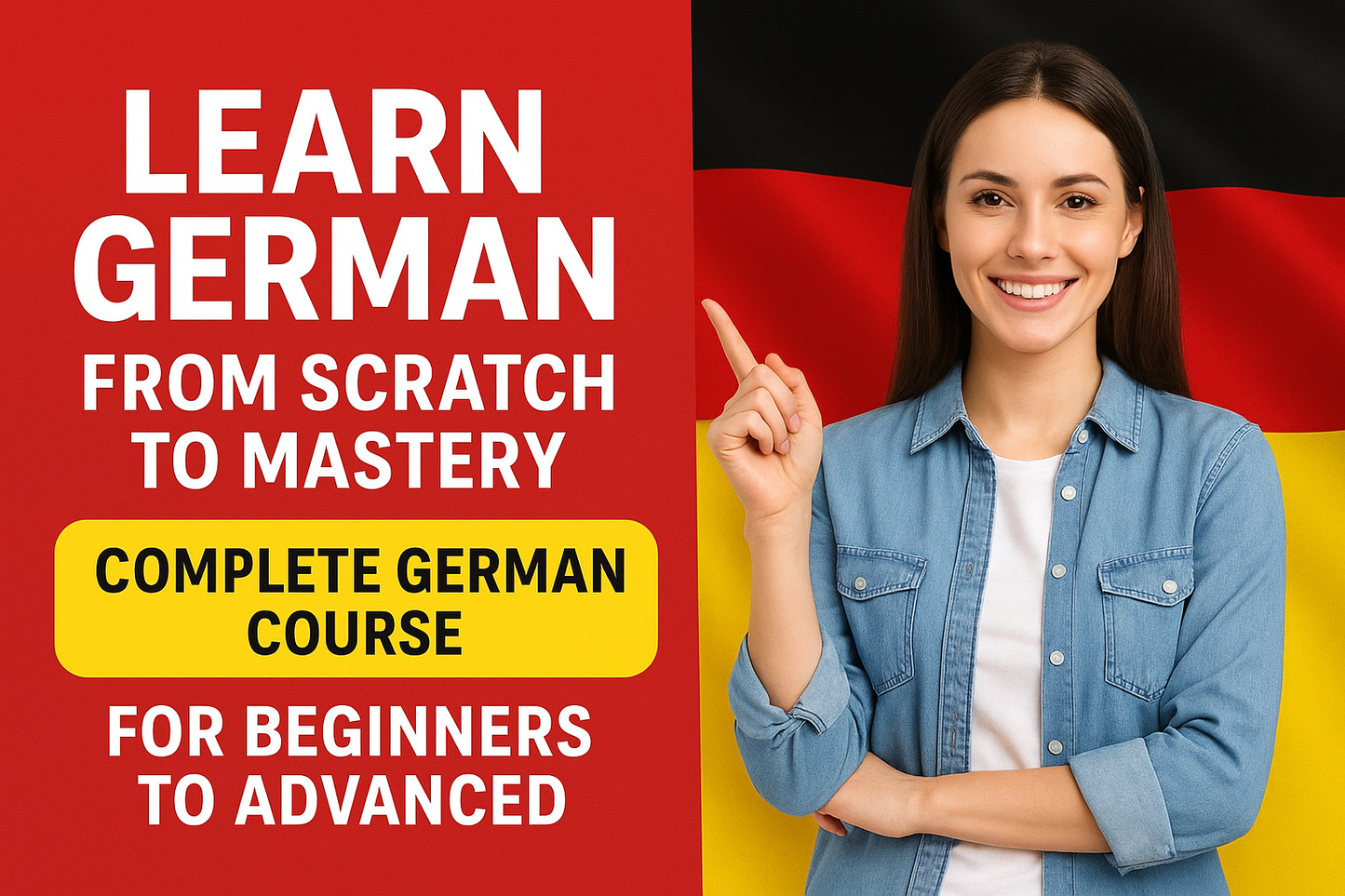 Learn German from Scratch to Mastery Complete German Course for Beginners to Advanced
