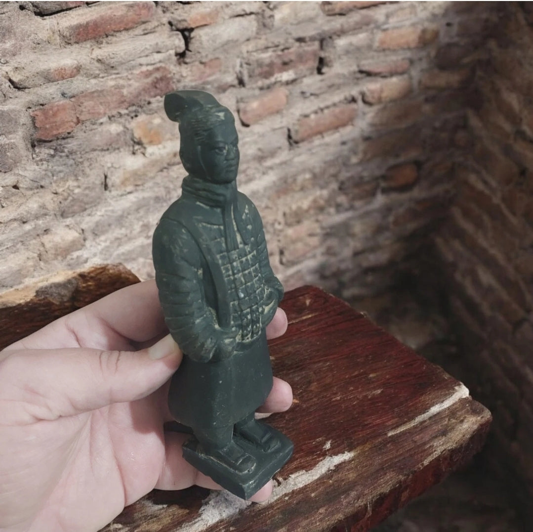 Chinese Terracotta Warrior Soldier Statue Qin Dynasty Army Figurine Art