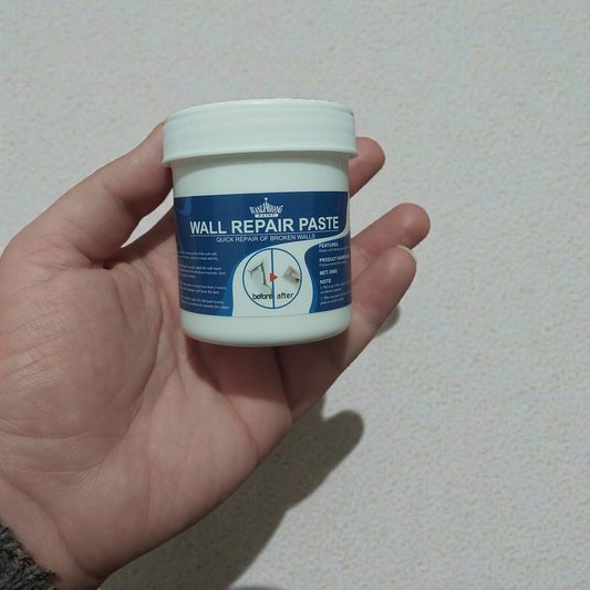 Wall Repair Paste Instant Crack & Hole Filler Fast Drying Spackling Compound for Drywall Plaster & Concrete