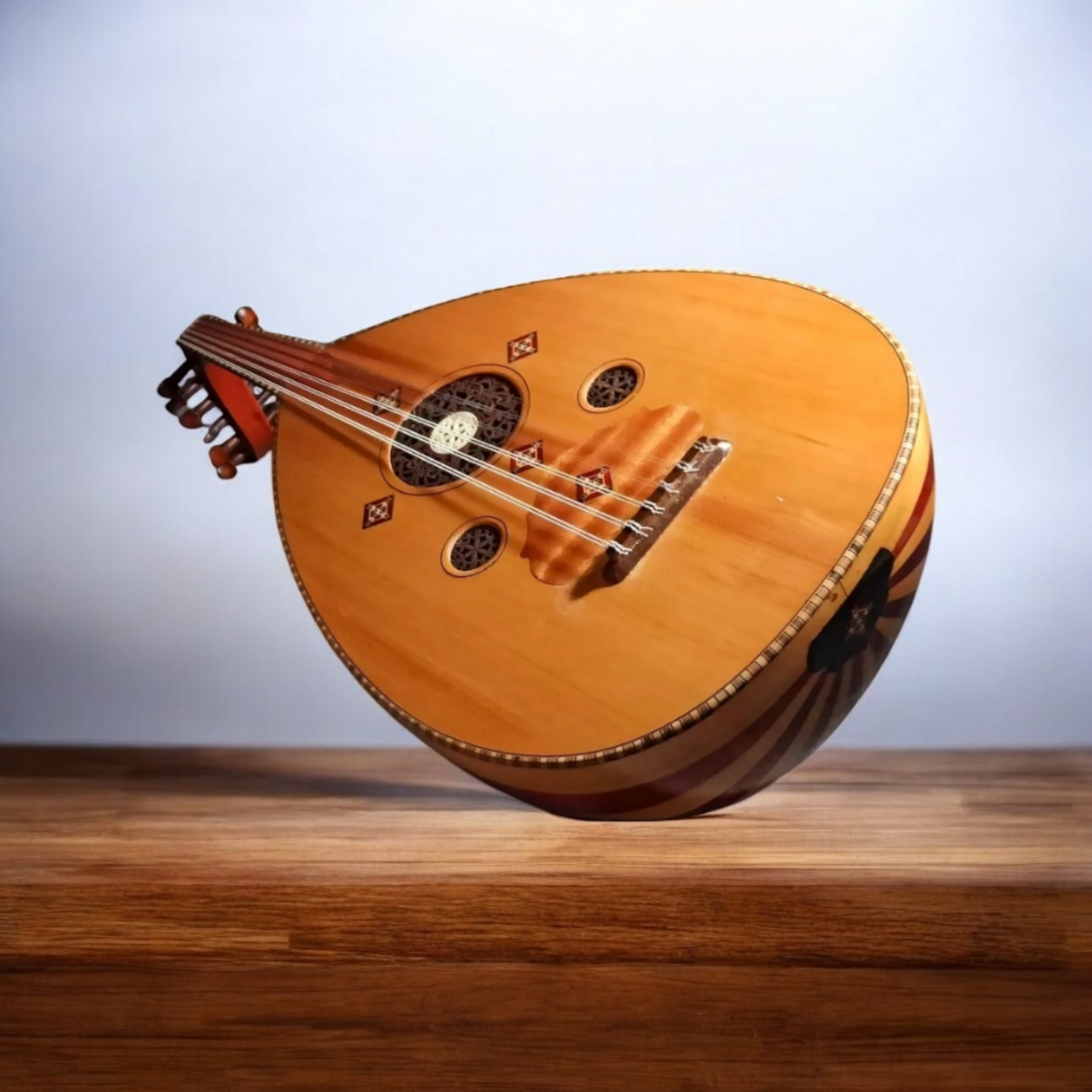 Zeryab Nahat Style Arabic Oud Handmade Professional Musical Instrument