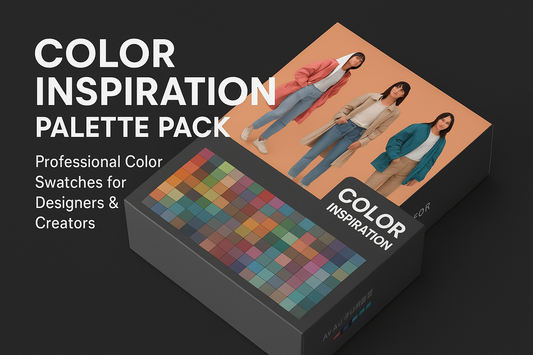 Color Inspiration Palette Pack – Professional Color Swatches for Photoshop & Design Projects
